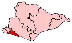 Carte de la circonscription