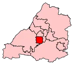 Carte de la circonscription