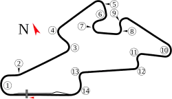 Image illustrative de l’article Grand Prix moto de République tchèque 2000
