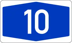 Logo de la Bundesautobahn.