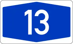 Logo de la Bundesautobahn.