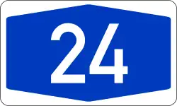 Logo de la Bundesautobahn.