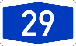 Logo de la Bundesautobahn.