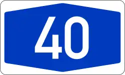 Logo de la Bundesautobahn.