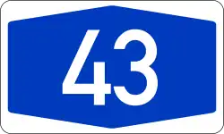 Logo de la Bundesautobahn.