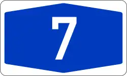 Logo de la Bundesautobahn.
