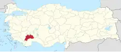 Carte de la circonscription.