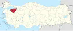 Carte de la circonscription.