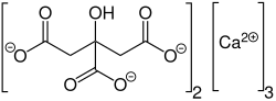 Image illustrative de l’article Citrate de calcium