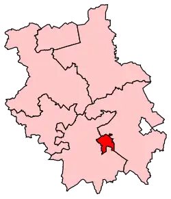 Carte de la circonscription