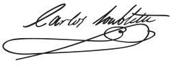 signature de Carlos Soublette