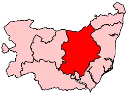 Carte de la circonscription