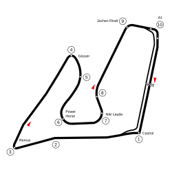 Tracé de la course