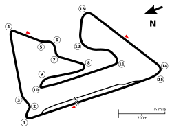 Tracé de la course