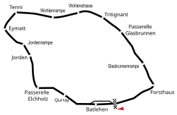 Tracé de la course