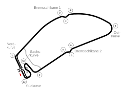 Tracé de la course
