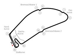 Tracé de la course