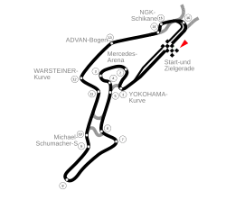 Tracé de la course