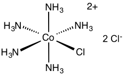 Image illustrative de l’article Chlorure de chloropentaamminecobalt