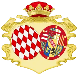 Description de l'image Coat of Arms of Marie, Princess of Monaco.svg.