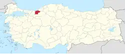 Carte de la circonscription.