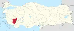 Carte de la circonscription.