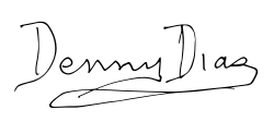 signature de Denny Dias