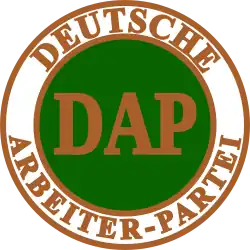 Image illustrative de l’article Parti ouvrier allemand