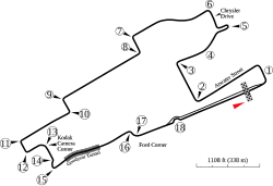 Tracé de la course