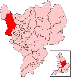 Carte de la circonscription