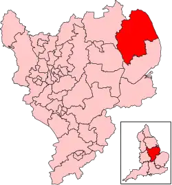 Carte de la circonscription
