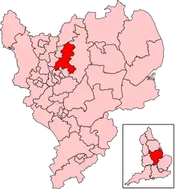Carte de la circonscription
