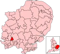 Carte de la circonscription