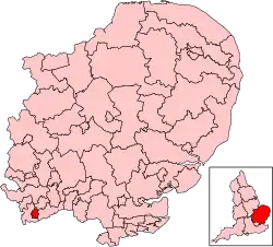 Carte de la circonscription