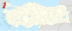 Carte de la circonscription.