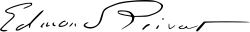 signature d'Edmond Privat