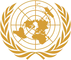 Emblème des Nations unies.
