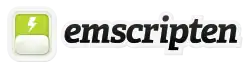 Description de l'image Emscripten logo.svg.