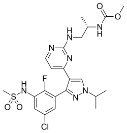 Image illustrative de l’article Encorafenib