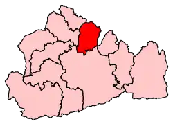 Carte de la circonscription