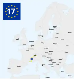 Description de l'image EuroVelo Route 17.svg.