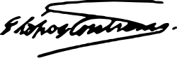 signature d'Eleazar López Contreras