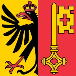 Les couleurs cantonales sont le jaune et le rougeUsage des drapeaux,étendards et fanions (Règlement sur les drapeaux) - Règlement 51.340 f, Armée suisse, p. 76, consulté le 30 juillet 2017