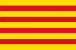 Drapeau de Pays catalans