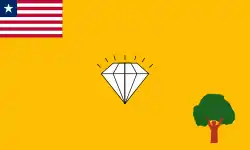 Drapeau de Comté de Gbarpolu