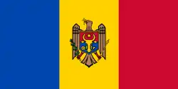 Drapeau de Moldavie