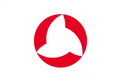 Drapeau de Nishigō-mura