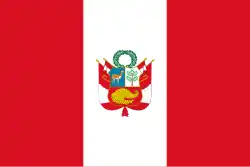 Drapeau de guerre du Pérou