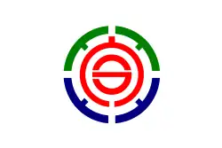 Drapeau de Toyoura-chō