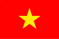 Drapeau du Viêt Nam
